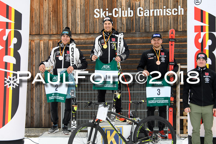 FIS, Int. Dt. Meisterschaft Super-G, NC,  Damen + Herren, 23.03.2018