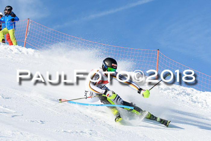 Int. Deutsche Meisterschaft Slalom Herren 25.03.2018