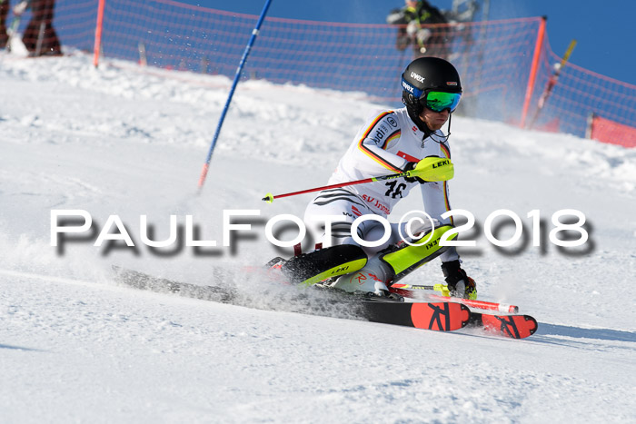 Int. Deutsche Meisterschaft Slalom Herren 25.03.2018