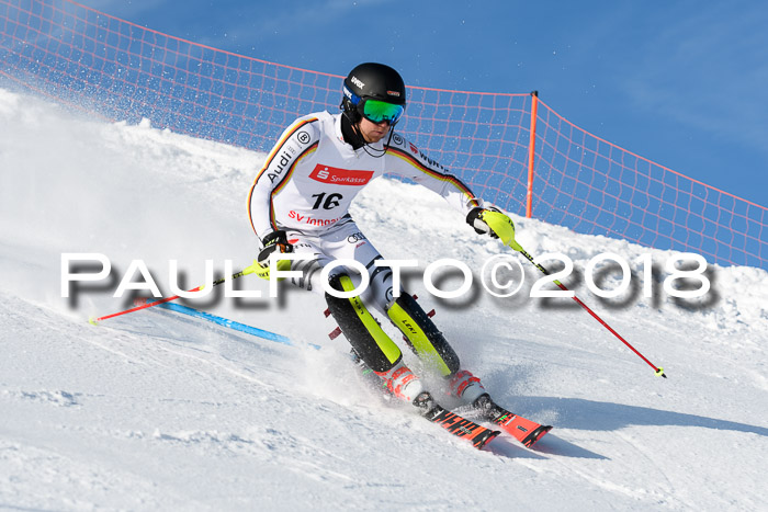 Int. Deutsche Meisterschaft Slalom Herren 25.03.2018