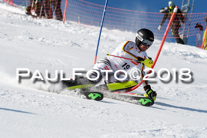 Int. Deutsche Meisterschaft Slalom Herren 25.03.2018