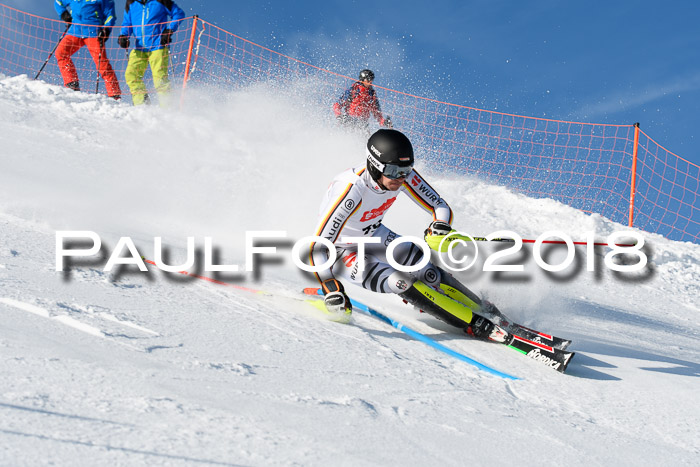 Int. Deutsche Meisterschaft Slalom Herren 25.03.2018