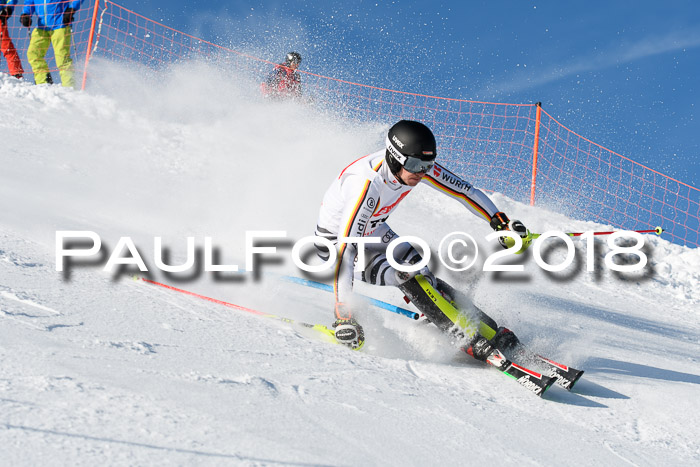 Int. Deutsche Meisterschaft Slalom Herren 25.03.2018