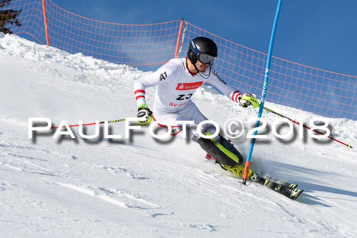 Int. Deutsche Meisterschaft Slalom Herren 25.03.2018