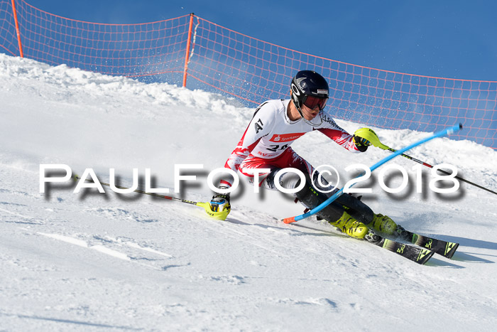 Int. Deutsche Meisterschaft Slalom Herren 25.03.2018