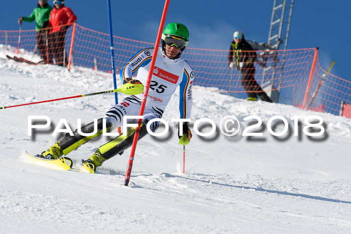 Int. Deutsche Meisterschaft Slalom Herren 25.03.2018