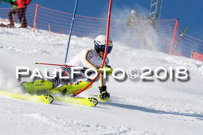 Int. Deutsche Meisterschaft Slalom Herren 25.03.2018