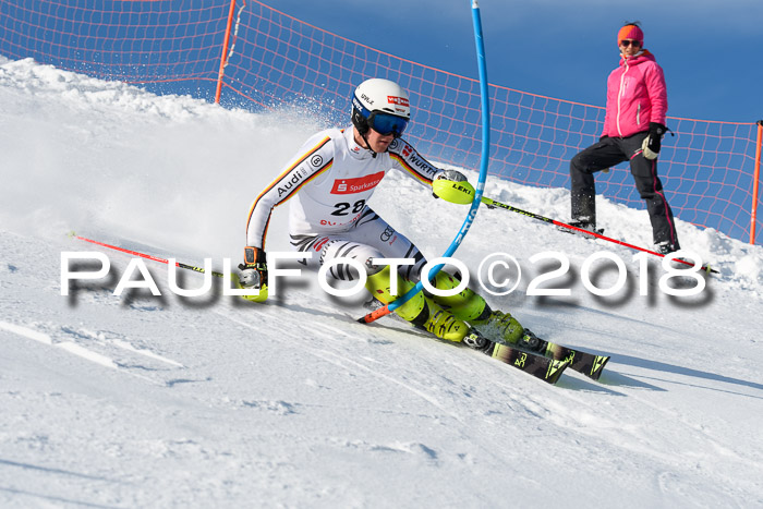 Int. Deutsche Meisterschaft Slalom Herren 25.03.2018