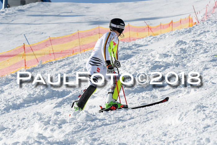 Int. Deutsche Meisterschaft Slalom Herren 25.03.2018