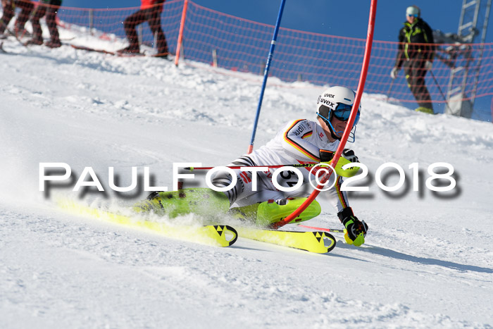 Int. Deutsche Meisterschaft Slalom Herren 25.03.2018