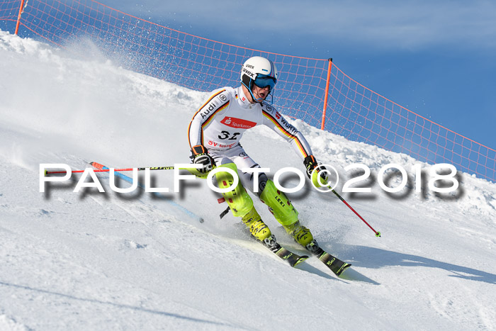 Int. Deutsche Meisterschaft Slalom Herren 25.03.2018