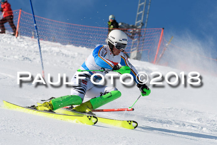 Int. Deutsche Meisterschaft Slalom Herren 25.03.2018