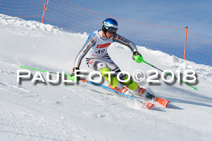 Int. Deutsche Meisterschaft Slalom Herren 25.03.2018