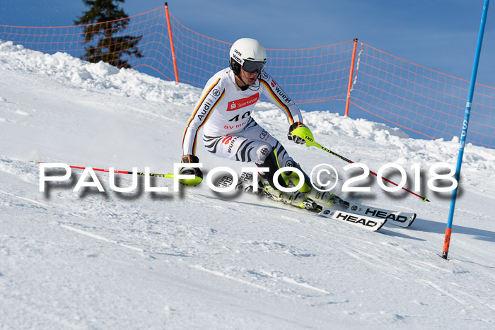 Int. Deutsche Meisterschaft Slalom Herren 25.03.2018