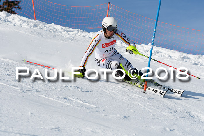 Int. Deutsche Meisterschaft Slalom Herren 25.03.2018