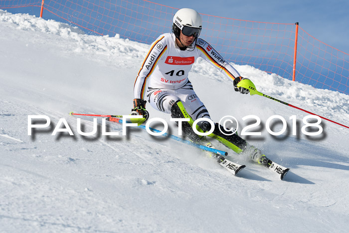 Int. Deutsche Meisterschaft Slalom Herren 25.03.2018