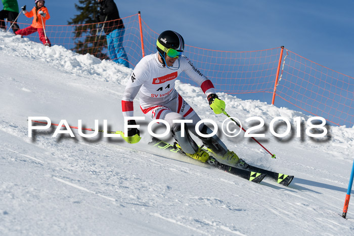 Int. Deutsche Meisterschaft Slalom Herren 25.03.2018