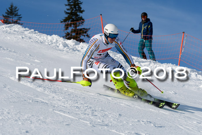 Int. Deutsche Meisterschaft Slalom Herren 25.03.2018