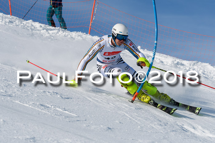 Int. Deutsche Meisterschaft Slalom Herren 25.03.2018