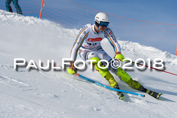 Int. Deutsche Meisterschaft Slalom Herren 25.03.2018