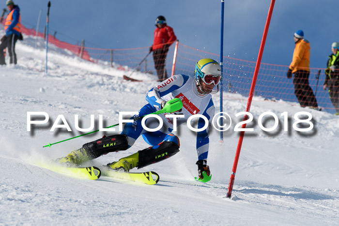 Int. Deutsche Meisterschaft Slalom Herren 25.03.2018