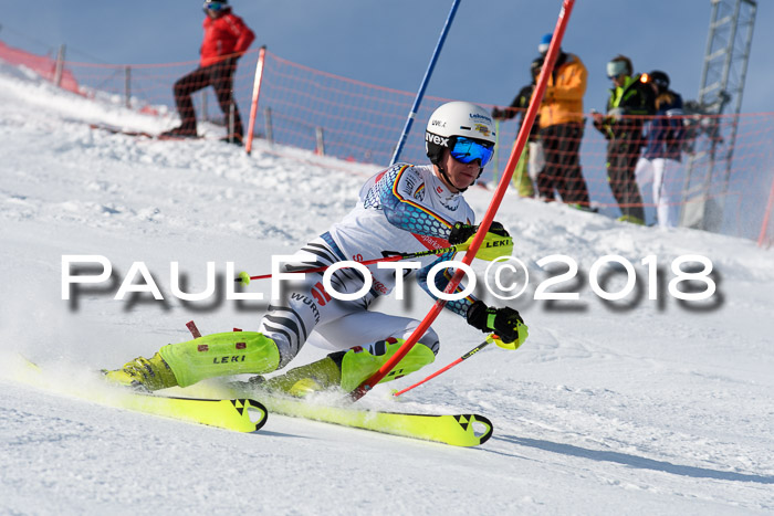 Int. Deutsche Meisterschaft Slalom Herren 25.03.2018