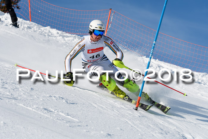 Int. Deutsche Meisterschaft Slalom Herren 25.03.2018