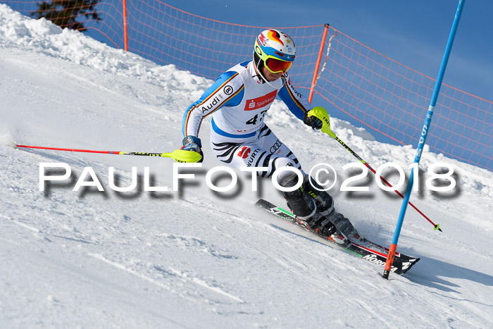 Int. Deutsche Meisterschaft Slalom Herren 25.03.2018