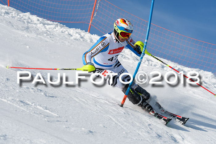 Int. Deutsche Meisterschaft Slalom Herren 25.03.2018
