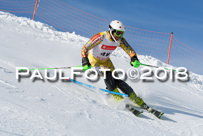Int. Deutsche Meisterschaft Slalom Herren 25.03.2018