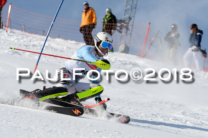 Int. Deutsche Meisterschaft Slalom Herren 25.03.2018