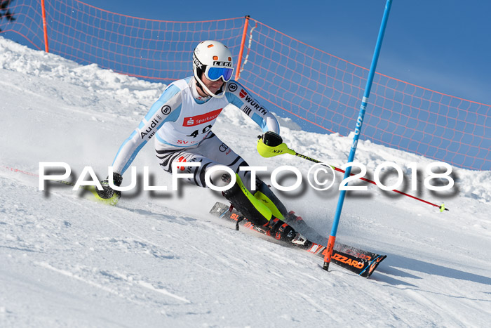 Int. Deutsche Meisterschaft Slalom Herren 25.03.2018