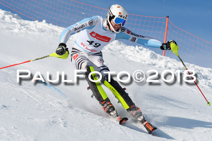 Int. Deutsche Meisterschaft Slalom Herren 25.03.2018