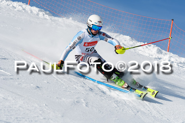 Int. Deutsche Meisterschaft Slalom Herren 25.03.2018