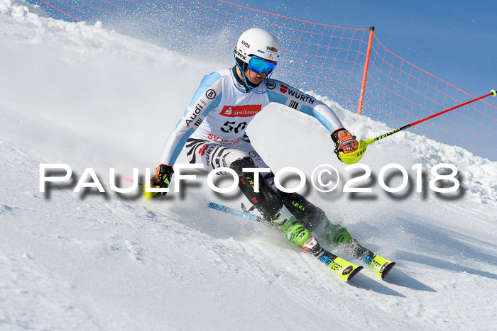 Int. Deutsche Meisterschaft Slalom Herren 25.03.2018