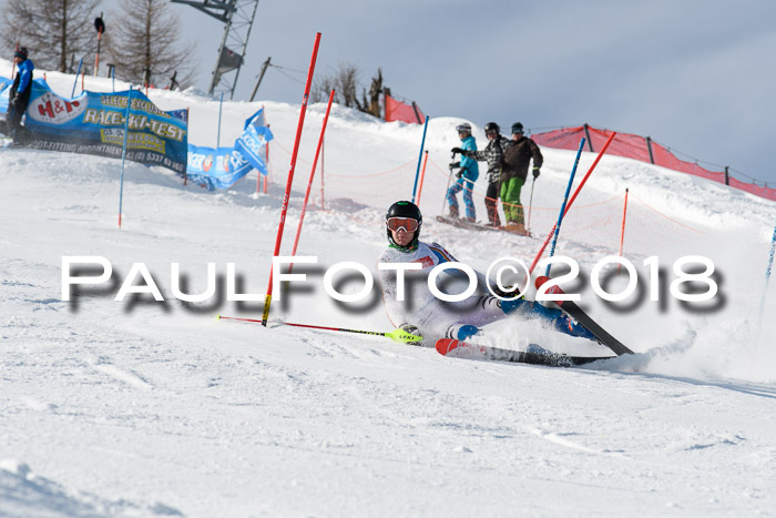 Int. Deutsche Meisterschaft Slalom Herren 25.03.2018