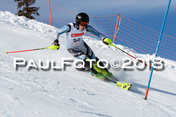 Int. Deutsche Meisterschaft Slalom Herren 25.03.2018
