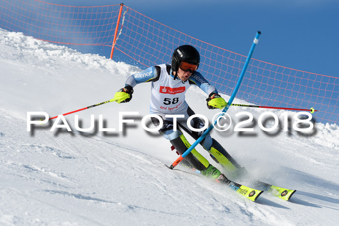 Int. Deutsche Meisterschaft Slalom Herren 25.03.2018