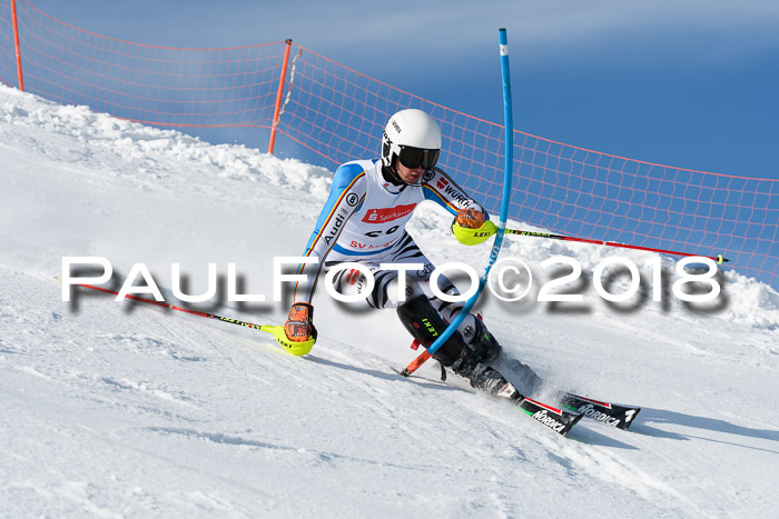 Int. Deutsche Meisterschaft Slalom Herren 25.03.2018