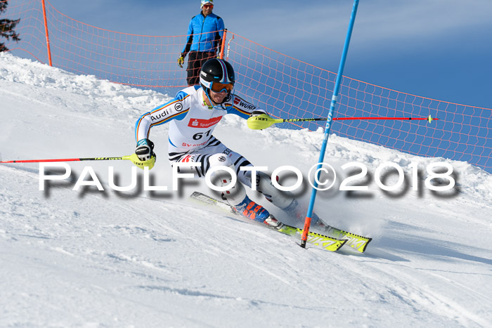 Int. Deutsche Meisterschaft Slalom Herren 25.03.2018