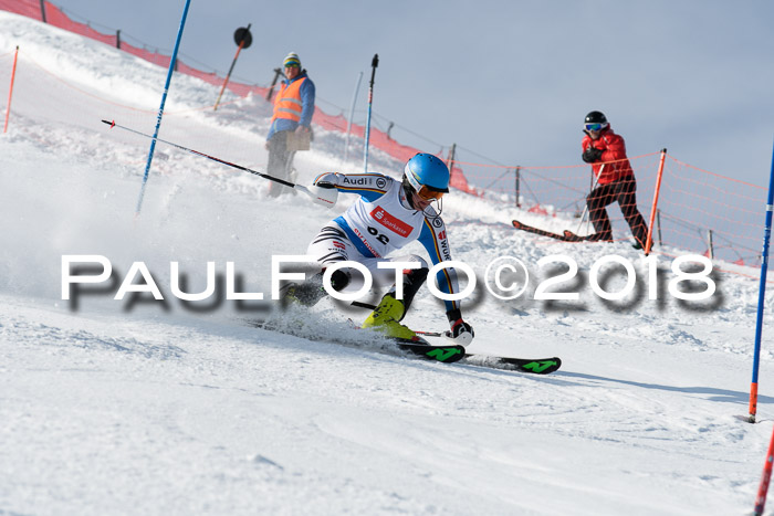 Int. Deutsche Meisterschaft Slalom Herren 25.03.2018