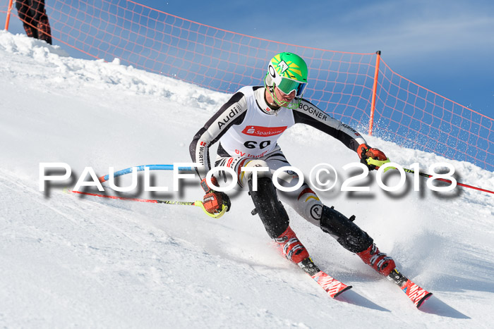 Int. Deutsche Meisterschaft Slalom Herren 25.03.2018