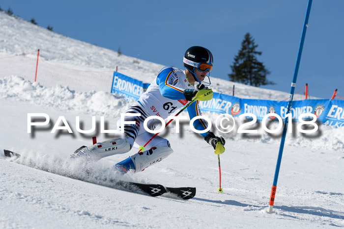 Int. Deutsche Meisterschaft Slalom Herren 25.03.2018