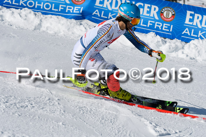 Int. Deutsche Meisterschaft Slalom Herren 25.03.2018