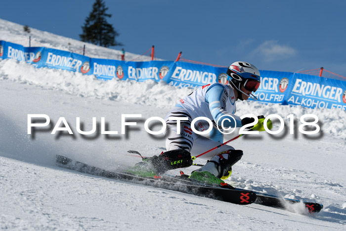 Int. Deutsche Meisterschaft Slalom Herren 25.03.2018