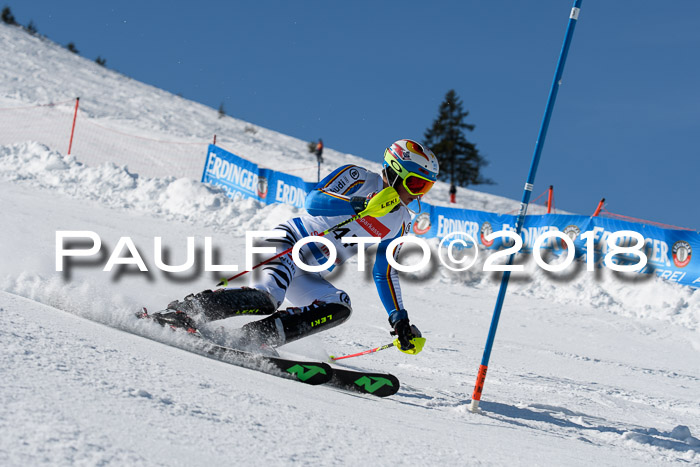 Int. Deutsche Meisterschaft Slalom Herren 25.03.2018