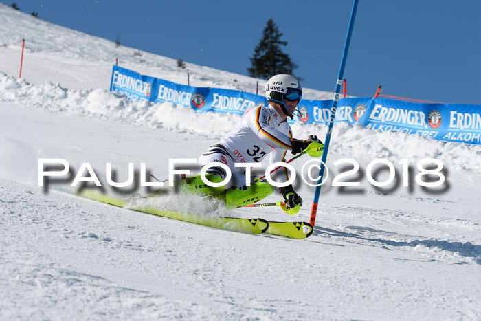Int. Deutsche Meisterschaft Slalom Herren 25.03.2018