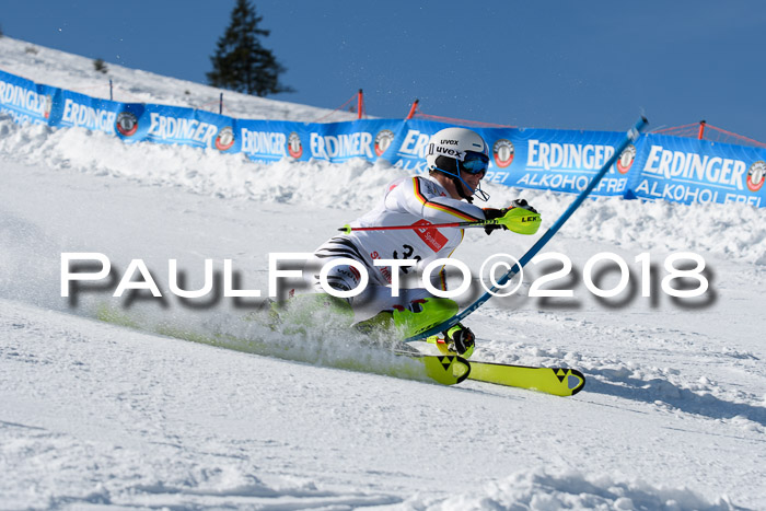 Int. Deutsche Meisterschaft Slalom Herren 25.03.2018