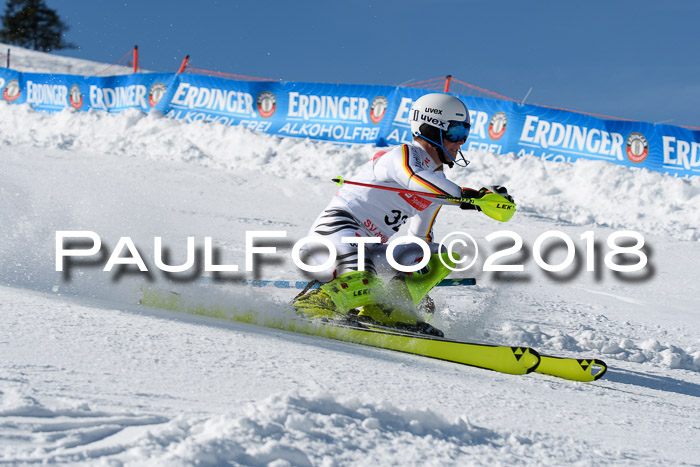 Int. Deutsche Meisterschaft Slalom Herren 25.03.2018