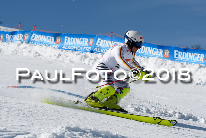 Int. Deutsche Meisterschaft Slalom Herren 25.03.2018